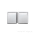 Block Double 1Gang 2Way Switch Surface Mounted IP44